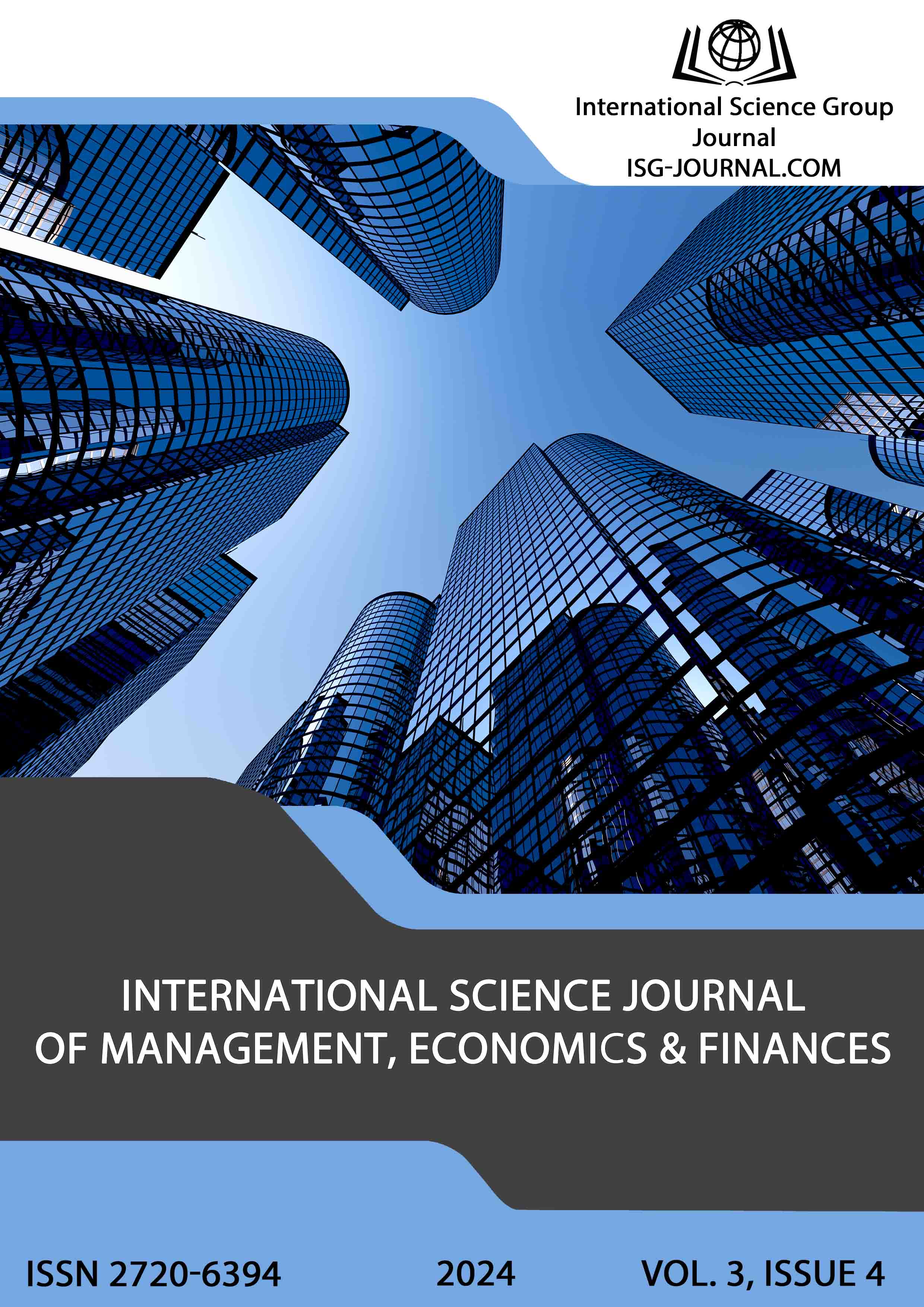 					View Vol. 3 No. 4 (2024): International Science Journal of Management, Economics & Finance
				